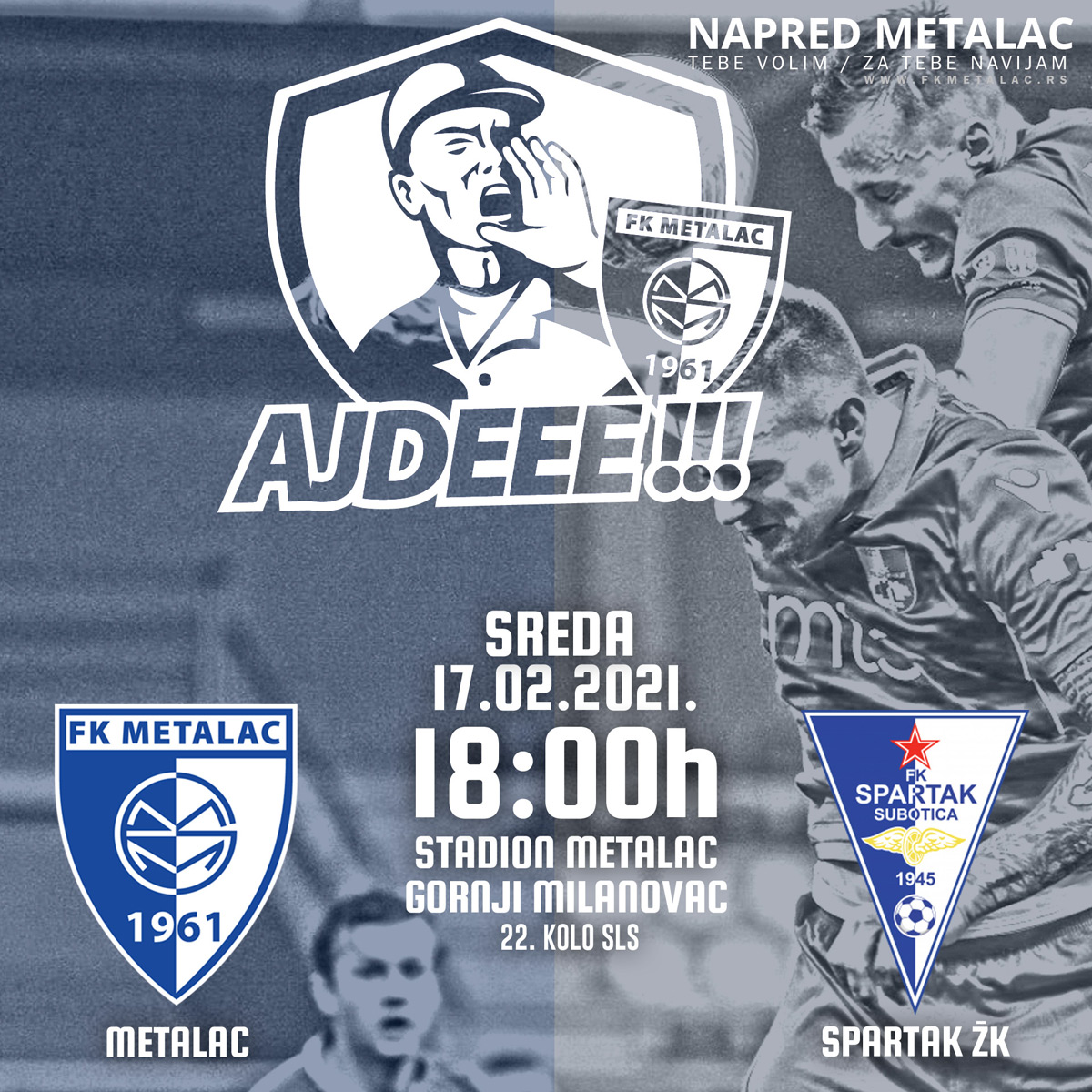 Metalac - Spartak