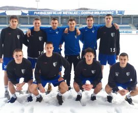 omladinci sa prvim timom fk metalac